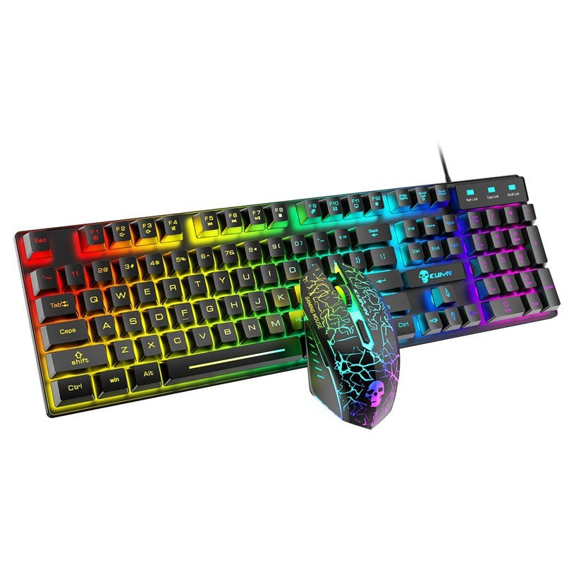 Kuiying T6RGB Gaming Keyboard & Mouse Set โ Luminous Backlight