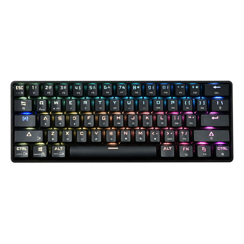 Clavier mécanique sans fil Bluetooth – Touches PBT colorées