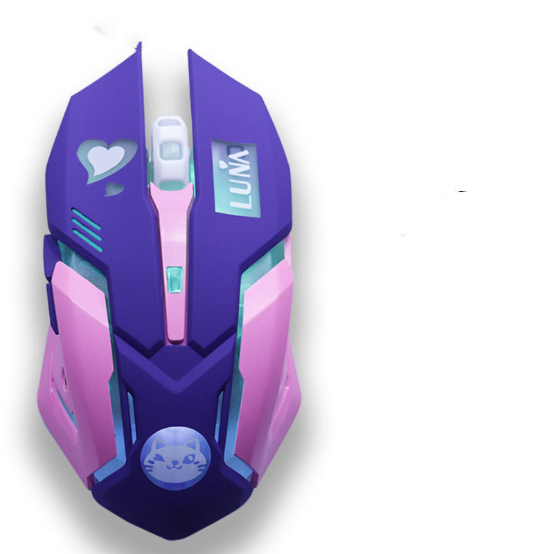 Silent Gaming Mouse – Ergonomic & High-Precision