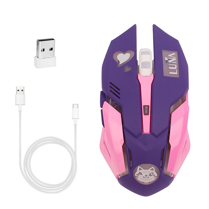 Silent Gaming Mouse – Ergonomic & High-Precision
