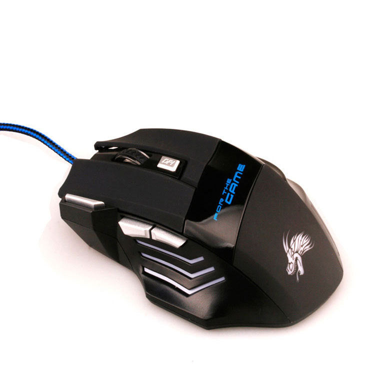 USB Gaming Mouse – Ergonomic, High-Precision & RGB Lighting