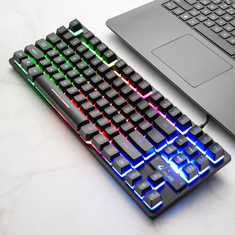 Mechanical Gaming Keyboard โ RGB Backlit for PC & Laptop