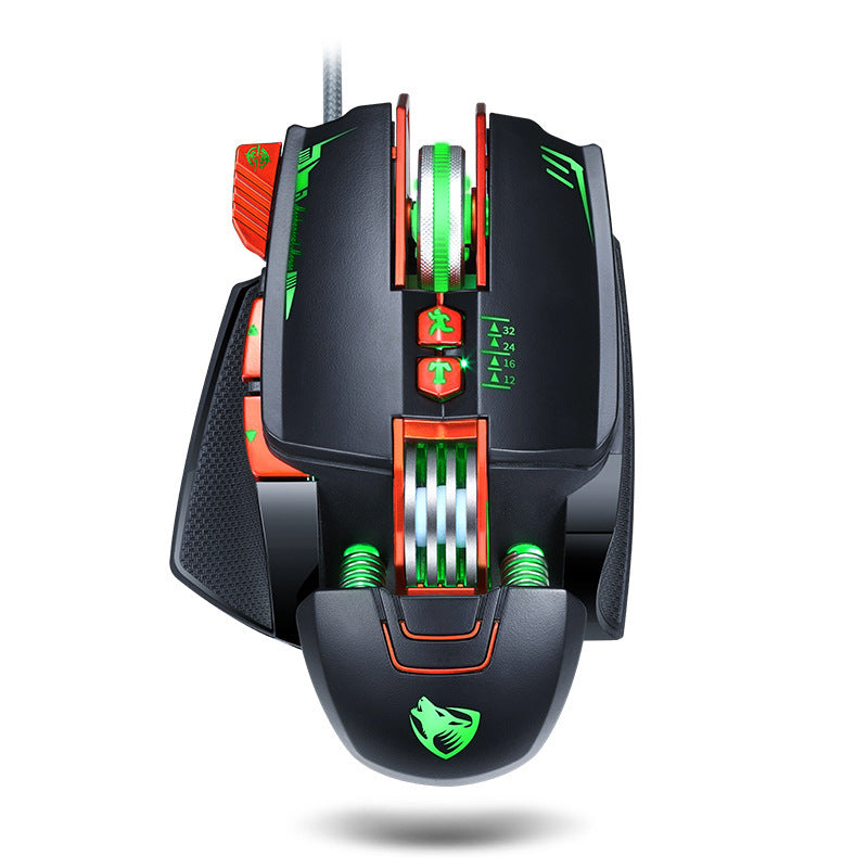 Souris de jeu Thunder Wolf V9