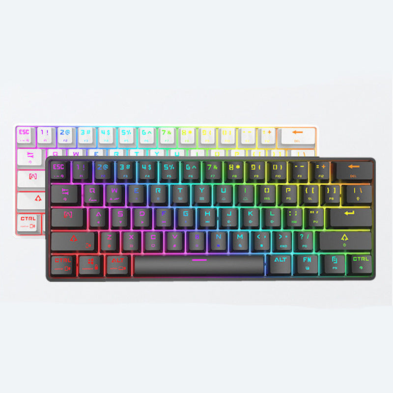 Clavier mécanique sans fil Bluetooth – Touches PBT colorées
