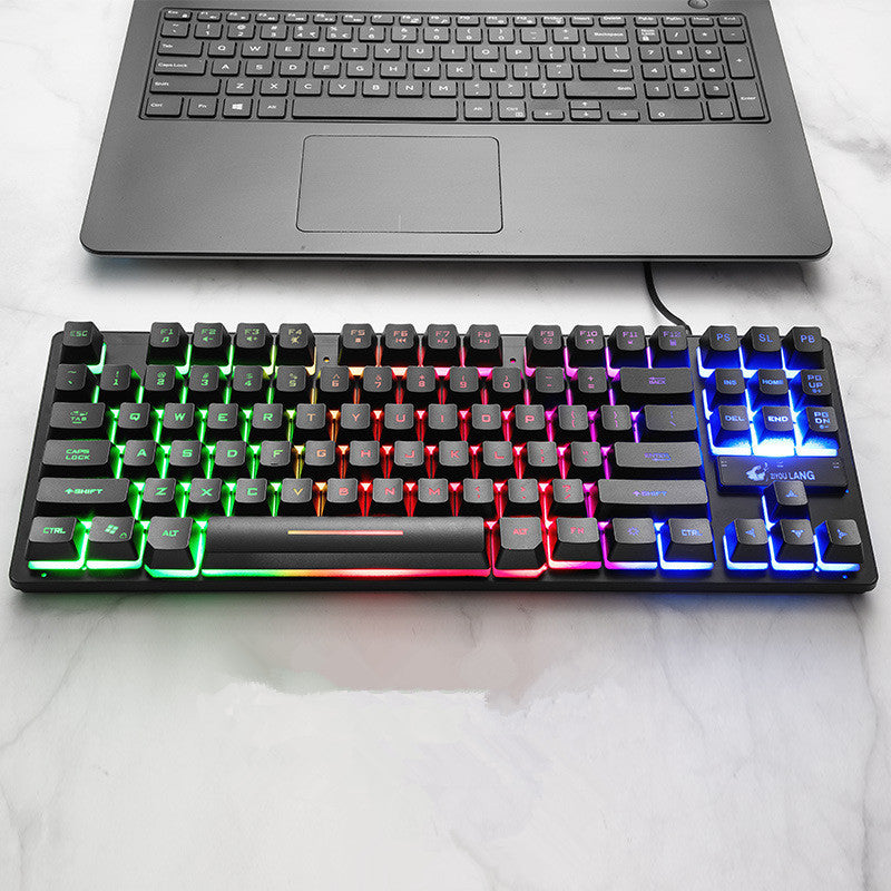 Mechanical Gaming Keyboard โ RGB Backlit for PC & Laptop