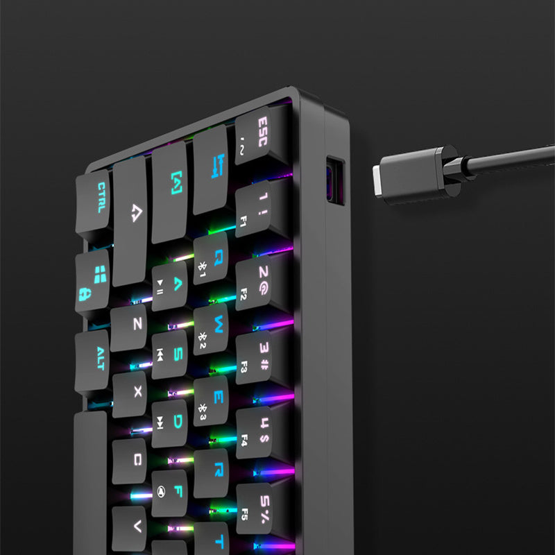 Clavier mécanique sans fil Bluetooth – Touches PBT colorées