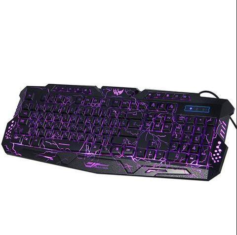 LED Luminescent Gaming Keyboard – Backlit & Ergonomic