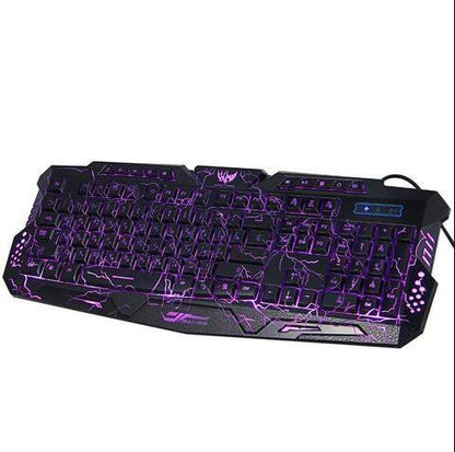 LED Luminescent Gaming Keyboard – Backlit & Ergonomic
