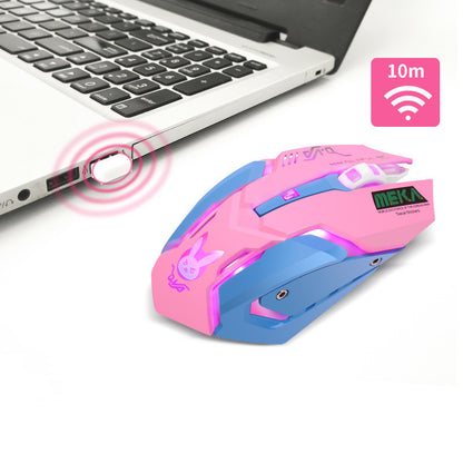Silent Gaming Mouse – Ergonomic & High-Precision
