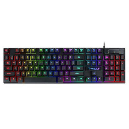 Wired Keyboard – RGB Luminous Floating Keys
