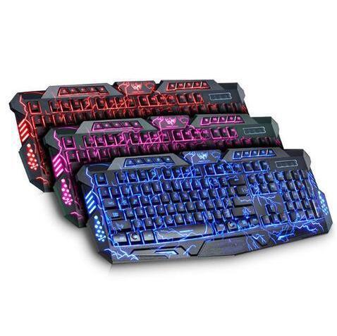 LED Luminescent Gaming Keyboard – Backlit & Ergonomic
