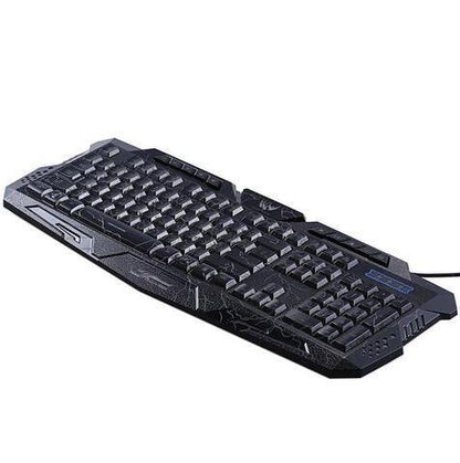 LED Luminescent Gaming Keyboard – Backlit & Ergonomic
