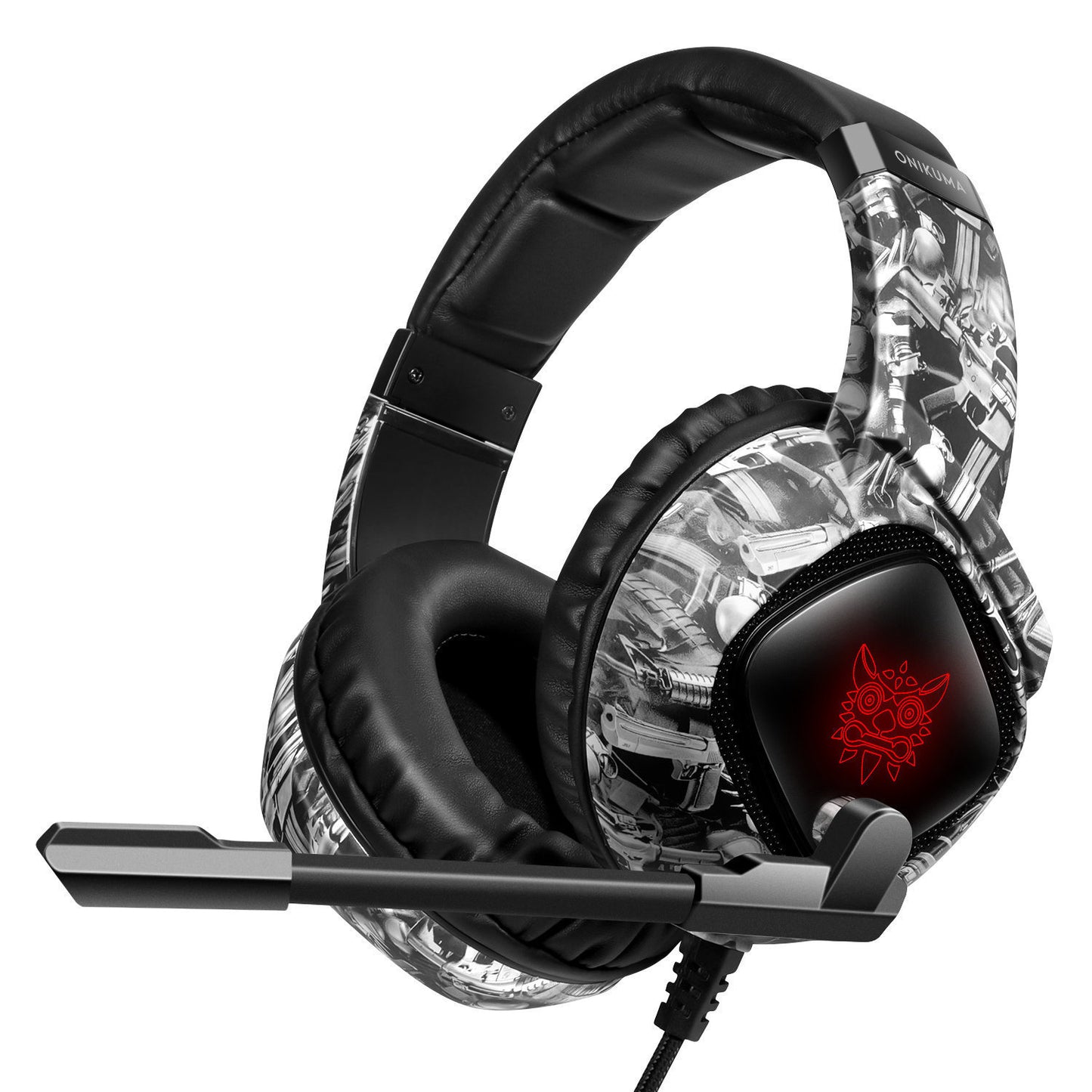 Noise-Canceling RGB Headset
