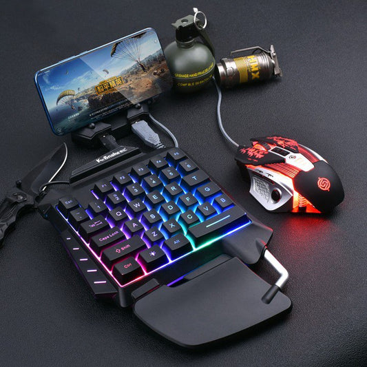 Luminous Gaming Mechanical Keyboard Mouse Converter