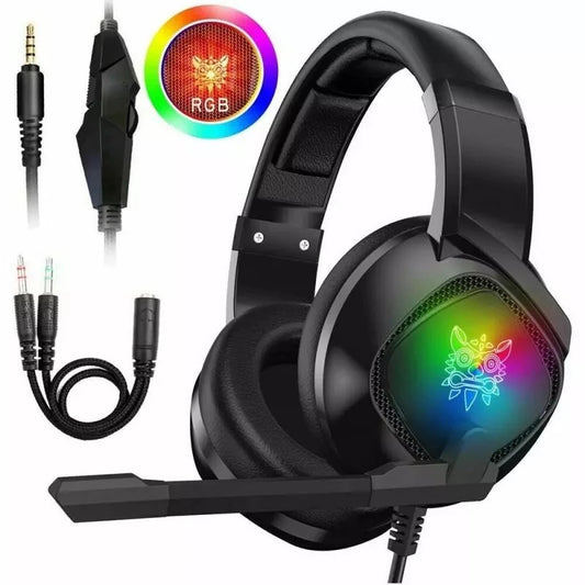 Noise-Canceling RGB Headset