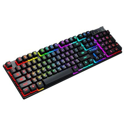 Wired Keyboard – RGB Luminous Floating Keys