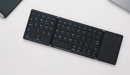 Folding Bluetooth Keyboard – Portable Wireless Keyboard