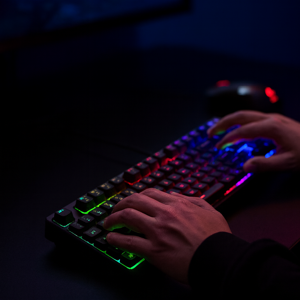 Clavier de jeu mécanique Vortex RGB