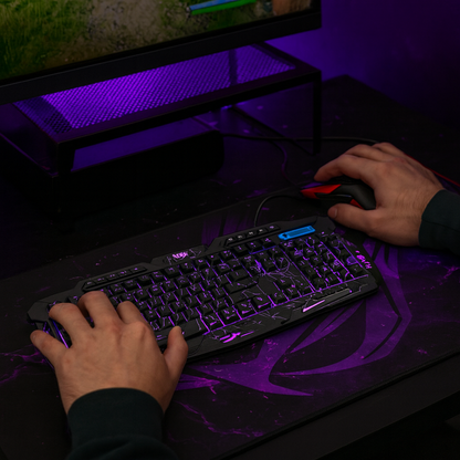ShadowStrike LED Gaming Keyboard
