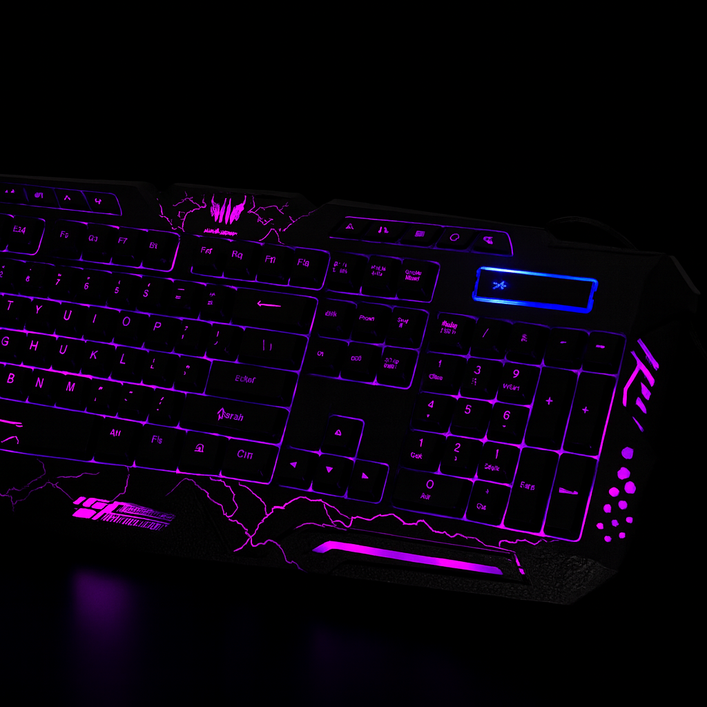ShadowStrike LED Gaming Keyboard