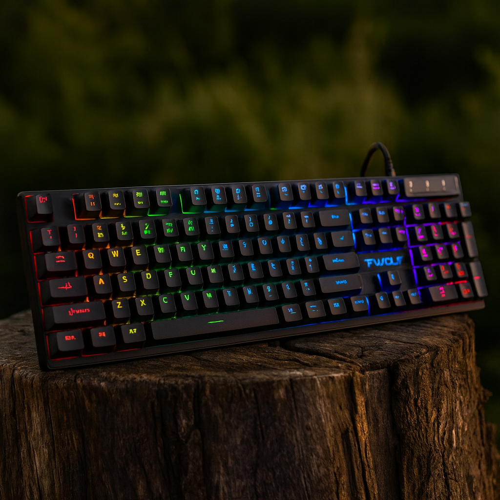 Clavier de jeu T-WOLF RGB