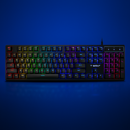 Clavier de jeu T-WOLF RGB