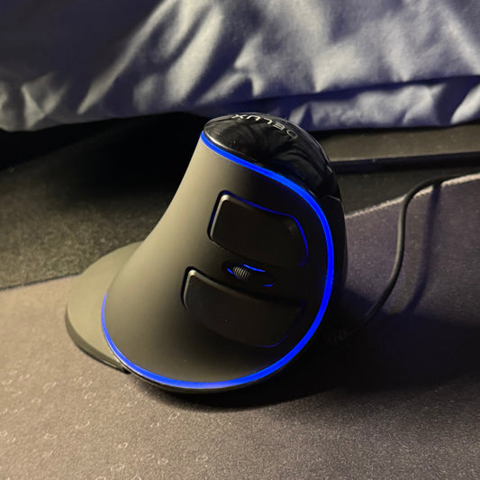 Ergonomic RGB Vertical Mouse