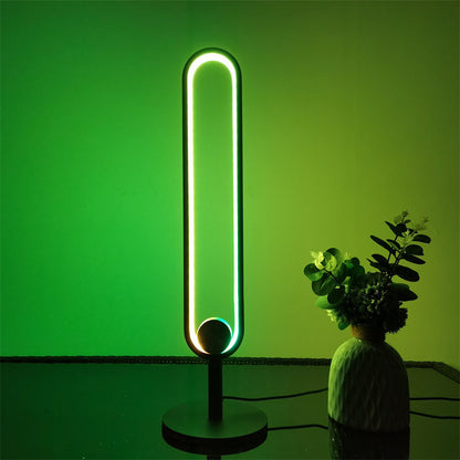 U-Shaped RGB Table Lamp – Vibrant & Modern